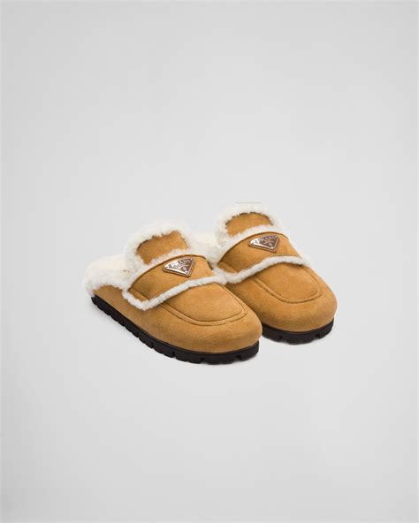 prada fur slipper|prada fuzzy slippers.